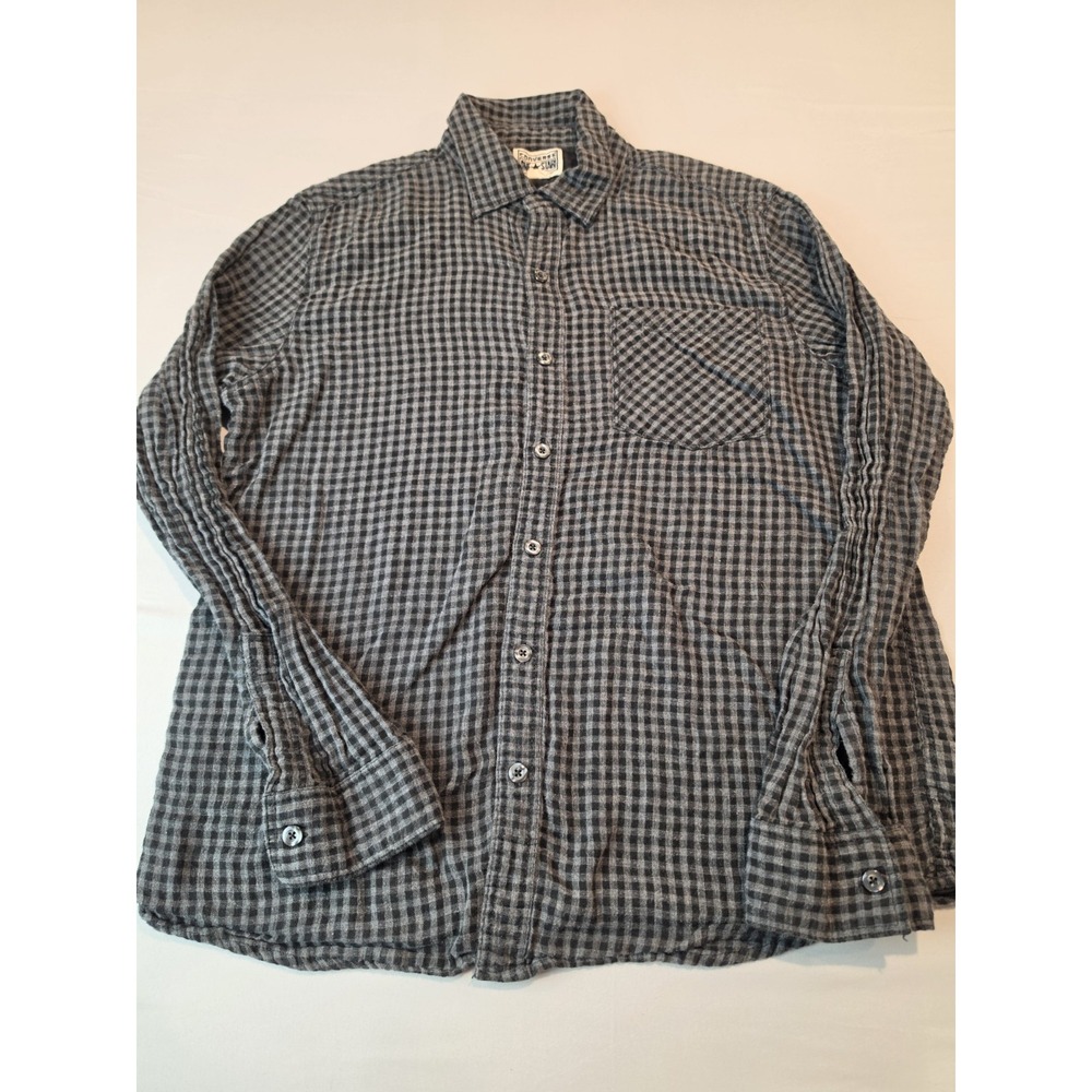 Converse One Star Long Sleeve Button Up Shirt Mens Medium